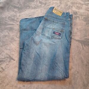 Vintage Attitude Denim Jeans Men's Size 34x30 Wide Leg Baggy‎ Hip Hop Y2K 90's